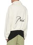 Back View - Click To Enlarge - RHUDE - Embroidered Logo Anorak Cotton Sweatshirt