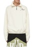 Main View - Click To Enlarge - RHUDE - Embroidered Logo Anorak Cotton Sweatshirt