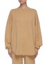Main View - Click To Enlarge - EXTREME CASHMERE - Oversized Crewneck Cashmere Sweater