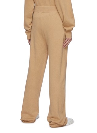 Back View - Click To Enlarge - EXTREME CASHMERE - Elasticated Waist Wide Leg Pants