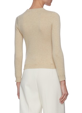 Back View - Click To Enlarge - EXTREME CASHMERE - Crewneck Cashmere Sweater