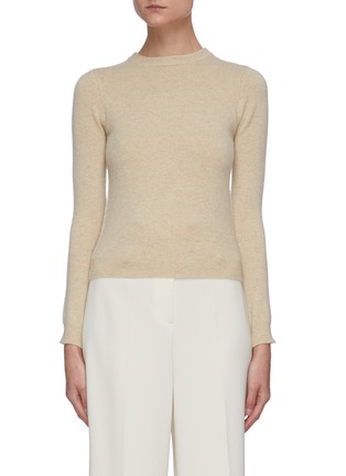 Main View - Click To Enlarge - EXTREME CASHMERE - Crewneck Cashmere Sweater