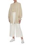 Figure View - Click To Enlarge - EXTREME CASHMERE - Belted Open Cashmere Cardigan