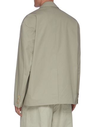 Back View - Click To Enlarge - JACQUEMUS - Asymmetric suit jacket