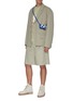 Figure View - Click To Enlarge - JACQUEMUS - Asymmetric suit jacket