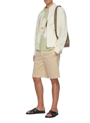Figure View - Click To Enlarge - JACQUEMUS - Straight cut Bermuda shorts