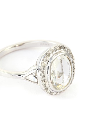 Detail View - Click To Enlarge - XIAO WANG - 'Galaxy' diamond 18k white gold ring