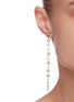 Figure View - Click To Enlarge - XIAO WANG - 'Galaxy' diamond sapphire earrings