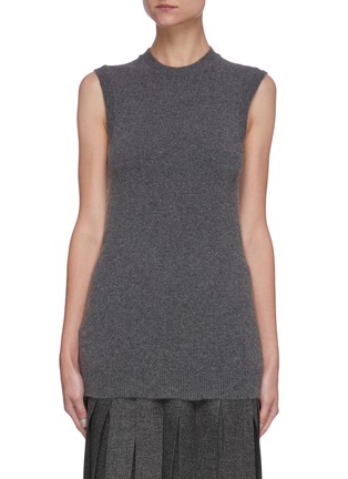 Main View - Click To Enlarge - PRADA - Knitted Cashmere Tank Top