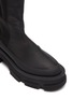 Detail View - Click To Enlarge - BOTH - ''GAO' Elastic Side Panel Knee High Platform Leather Boots