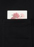  - WOOYOUNGMI - Floral pocket logo print T-shirt