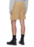 Back View - Click To Enlarge - WOOYOUNGMI - Detachable pocket cargo shorts