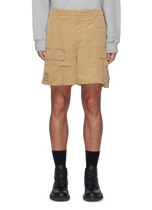 Main View - Click To Enlarge - WOOYOUNGMI - Detachable pocket cargo shorts