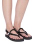 Figure View - Click To Enlarge - SUICOKE - KAT THONG' Release Buckle Sling Back Sandals