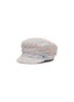 Main View - Click To Enlarge - MAISON MICHEL - New Abby' tweed kids newsboy cap