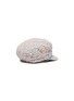 Figure View - Click To Enlarge - MAISON MICHEL - New Abby' tweed kids newsboy cap