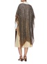 Back View - Click To Enlarge - AMA PURE - Leopard Print Cashmere Poncho