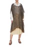 Figure View - Click To Enlarge - AMA PURE - Leopard Print Cashmere Poncho