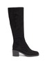Main View - Click To Enlarge - GIANVITO ROSSI - Suede tall boots