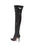  - GIANVITO ROSSI - Leather thigh high boots