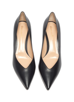 Detail View - Click To Enlarge - GIANVITO ROSSI - Nappa leather pumps