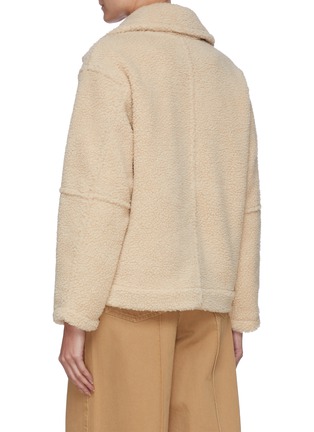 Back View - Click To Enlarge - VINCE - SHERPA' Shearling Jacket