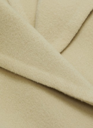  - VINCE - Belted Notch Lapel Patch Pocket Wool Blend Coat