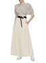 Figure View - Click To Enlarge - ISABEL MARANT - Naidenae' belted wide leg pants