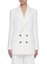 Main View - Click To Enlarge - ROLAND MOURET - 'Gilroy' Double-breast Wool Crepe Blazer