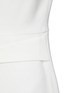 Detail View - Click To Enlarge - ROLAND MOURET - Puff Sleeve Pleat Detail Midi Dress