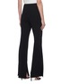 Back View - Click To Enlarge - ROLAND MOURET - 'Saxley' Ankle Slit Flare Leg Pants
