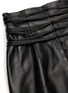 Detail View - Click To Enlarge - 16ARLINGTON - 'KALMIA' Lace Detail Button Front Mini Skirt