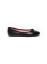 Main View - Click To Enlarge - WINK - Soda Pop Toddlers/Kids Leather Ballerina Flats