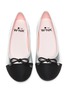 Figure View - Click To Enlarge - WINK - Soda Pop Toddlers/Kids Leather Ballerina Flats