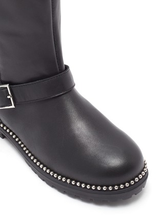 Detail View - Click To Enlarge - WINK - Sundae Toddlers/Kids Studded Tall Boots