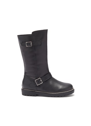Main View - Click To Enlarge - WINK - Sundae Toddlers/Kids Studded Tall Boots