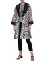 Figure View - Click To Enlarge - ALICE & OLIVIA - ''TOMIKO' Reversible Leopard Print Long Coat
