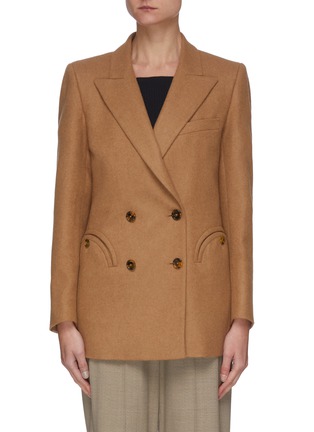 Main View - Click To Enlarge - BLAZÉ MILANO - 'Cholita Everyday' Double Breast Wool Blend Blazer