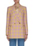 Main View - Click To Enlarge - BLAZÉ MILANO - 'ROGER DUST' Check Double Breast Blazer