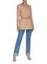 Figure View - Click To Enlarge - BLAZÉ MILANO - 'ROGER DUST' Check Double Breast Blazer