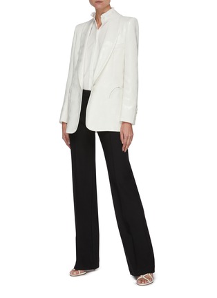 Figure View - Click To Enlarge - BLAZÉ MILANO - Merry Dancer' double breast belted blazer