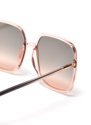 Detail View - Click To Enlarge - DIOR - SOSTELLAIRE1 SQUARE ACETATE FRAME SUNGLASSES