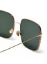 Detail View - Click To Enlarge - DIOR - DIORSTELLAIRE1 SQUARE TORTOISESHELL EFFECT FRAME SUNGLASSES