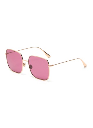 Main View - Click To Enlarge - DIOR - DIORSTELLAIRE1 SQUARE METAL FRAME SUNGLASSES