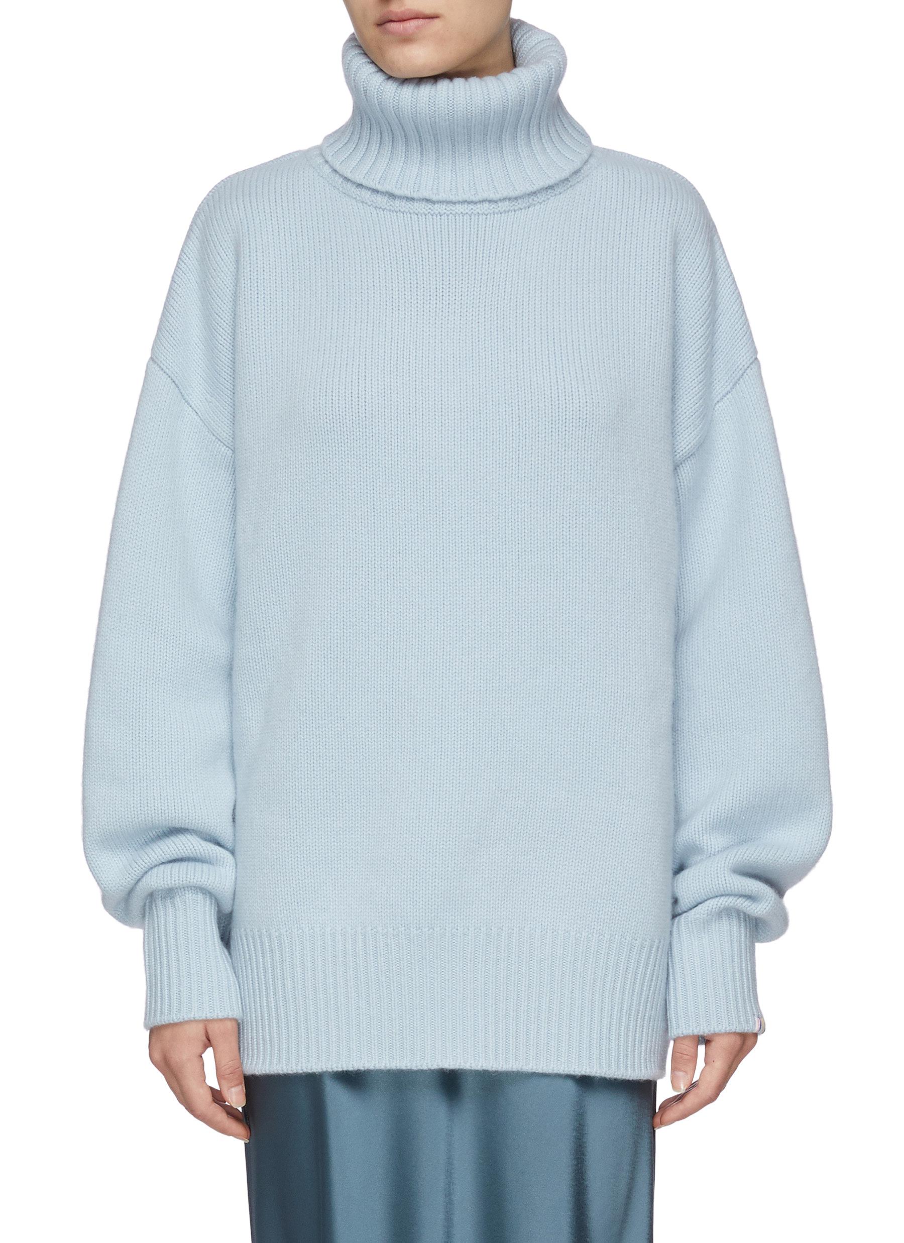 EXTREME CASHMERETurtleneck Oversize Cashmere Sweater | DailyMail