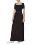 Figure View - Click To Enlarge - EXTREME CASHMERE - Elastic Waist Cashmere Maxi Skirt