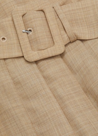 Detail View - Click To Enlarge - EQUIL - Belted Pleat Midi Skirt