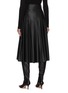 Back View - Click To Enlarge - EQUIL - Belted Pleat Midi Faux Leather Skirt