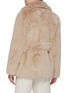Back View - Click To Enlarge - EQUIL - Belted faux fur jacket