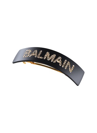 Main View - Click To Enlarge - BALMAIN HAIR COUTURE - Swarovski crystals Acetate Barrette pour Cheveux – Large